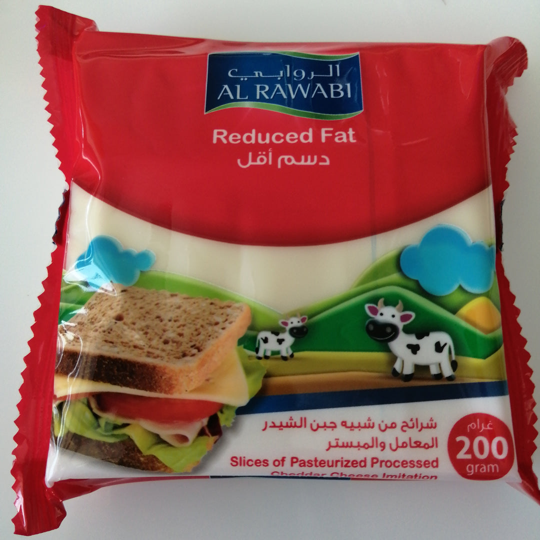 AL RAWABI Cheddar Cheese Lowfat 200g