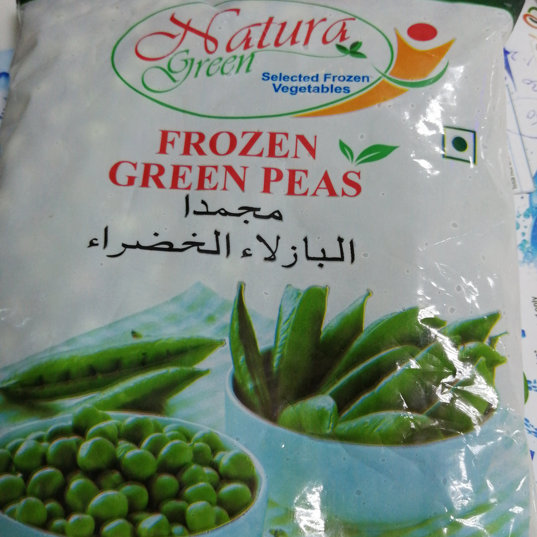 Natura Green Frozen Green Peas 400g