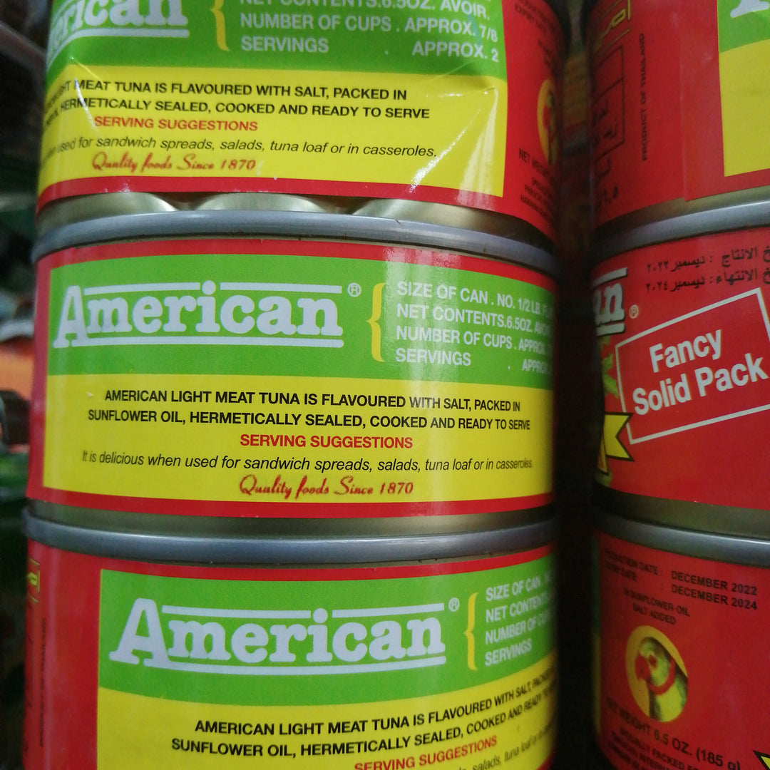 TUNA AMERICAN L/M (L)185GMS