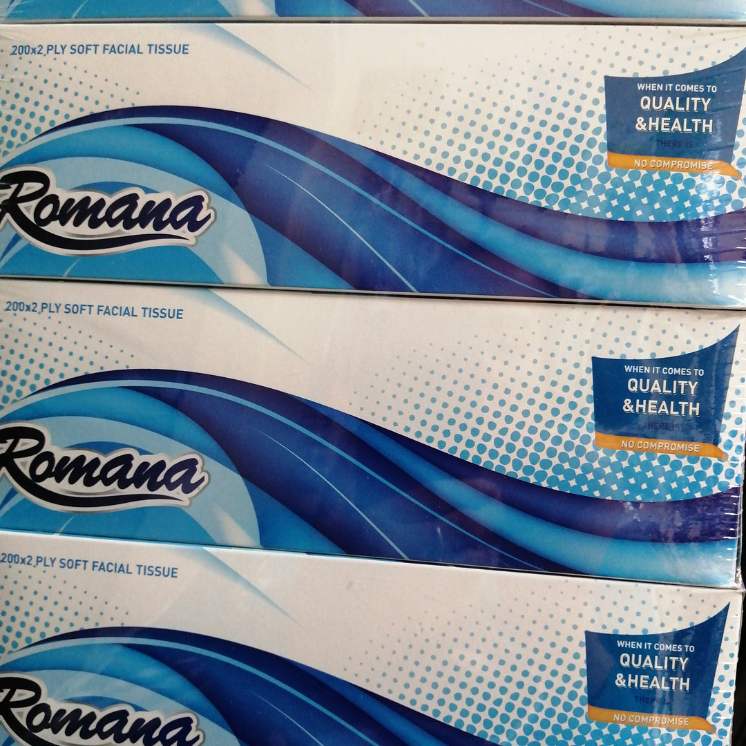 Romana Soft Facial Tissues 5box