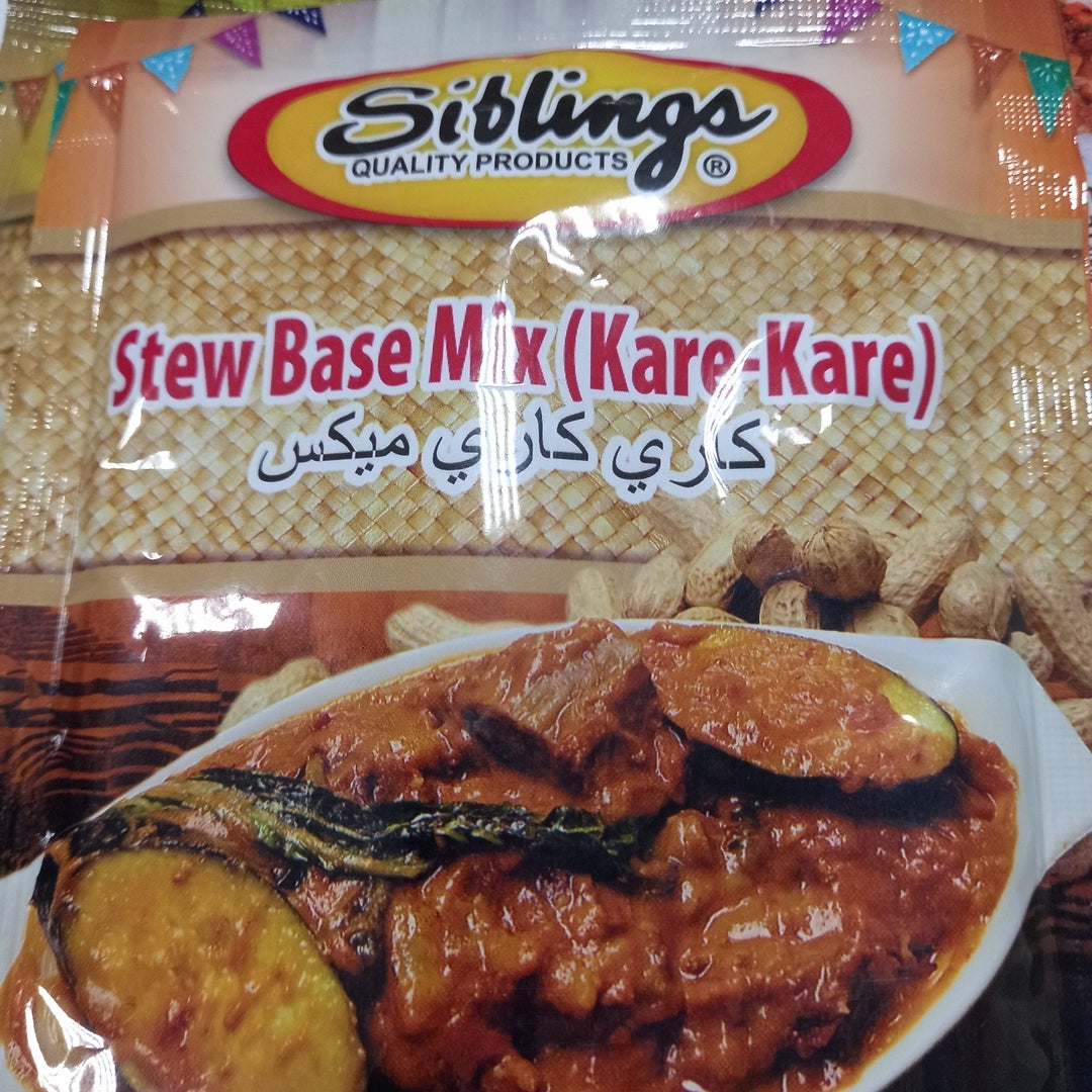 Sibling stew base mix kare kare