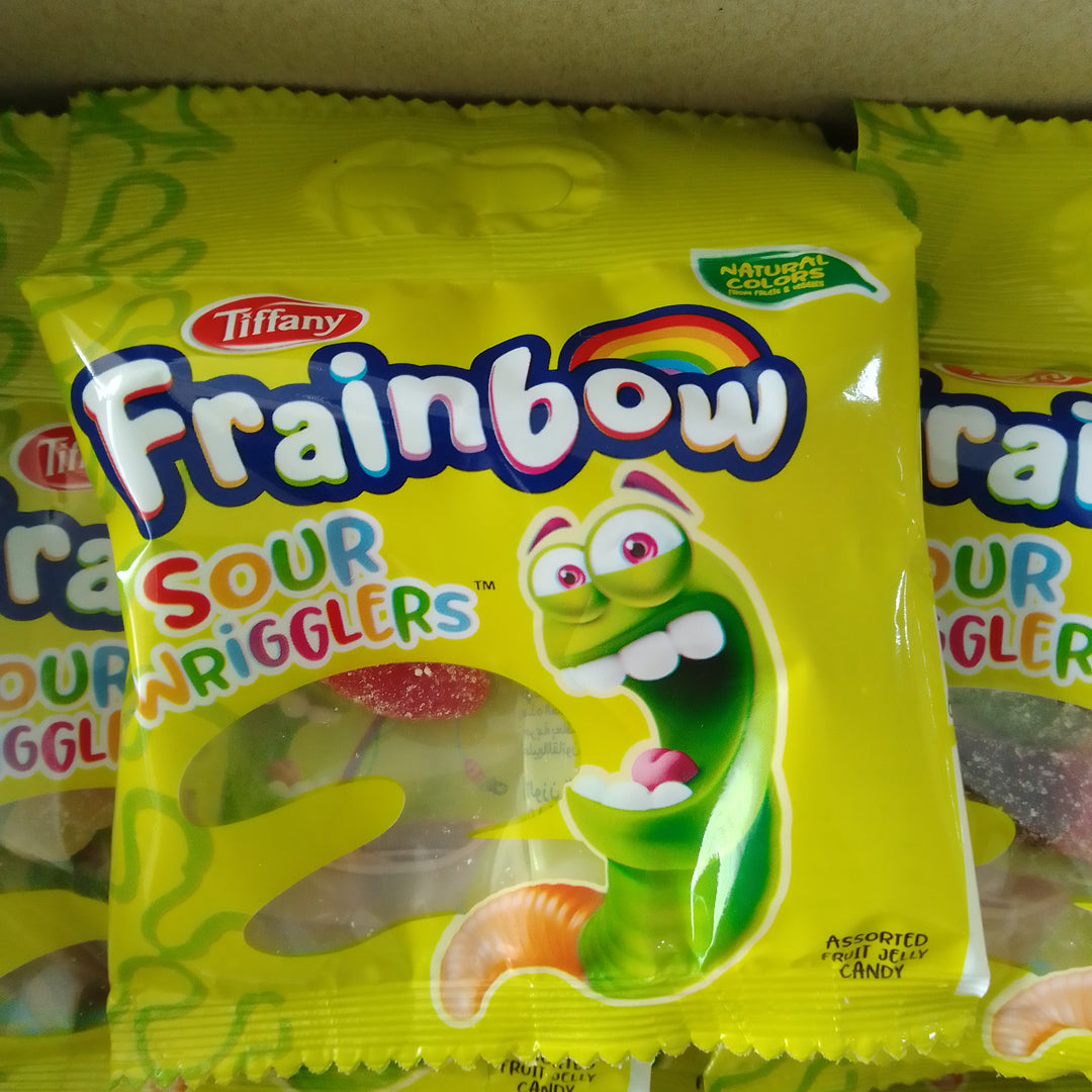 Tiffany Frainbow Sour Wrigglers 15g