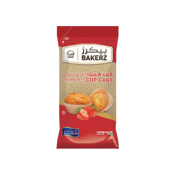 Al Rawabi Strawberry Cup Cake 60g