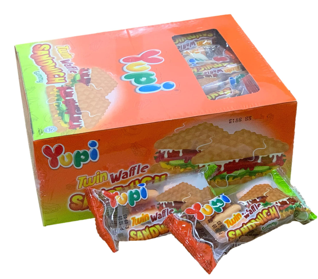 Yupi Twin Waffle Sandwich Gummy 14gm