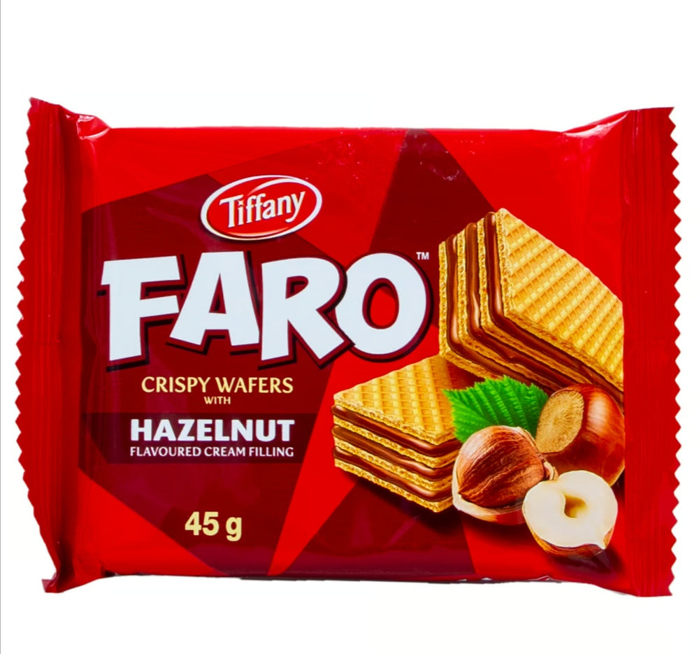 TIFFANY Faro Wafers Hazel Nut 40g