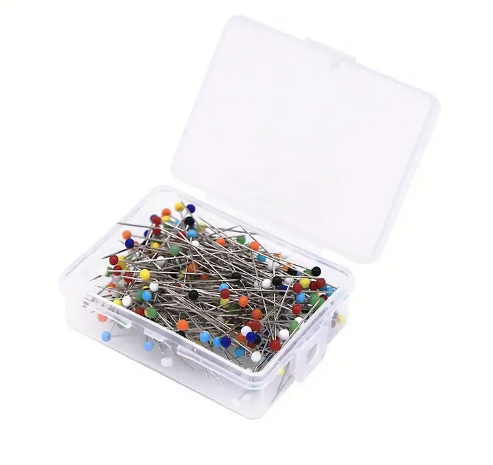 Dressmakers Pins Colored (100Pcs)