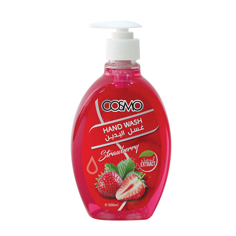 Cosmo Hand Wash Strawberry 500ml