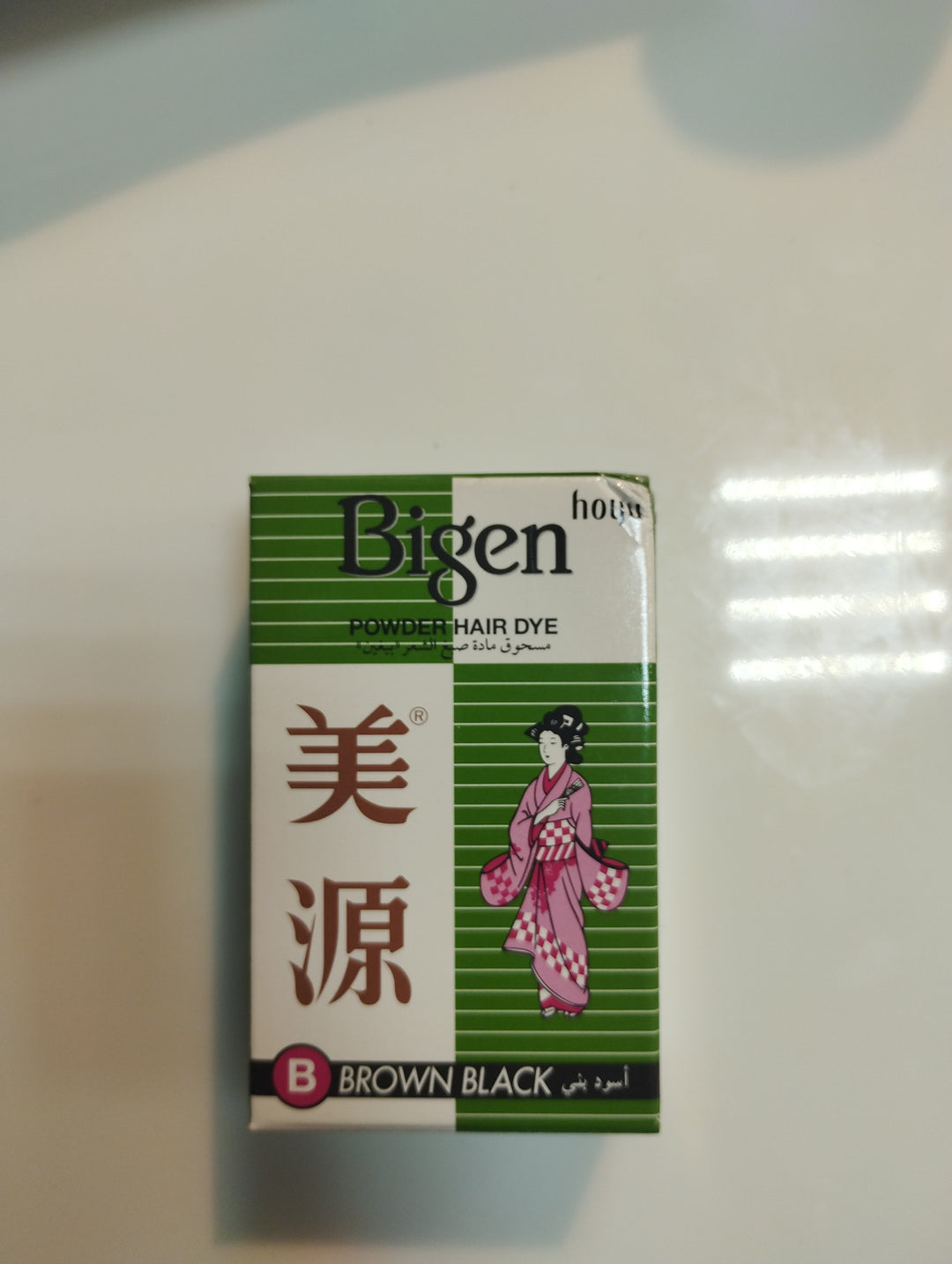 Bigen B brown black 6g(green)