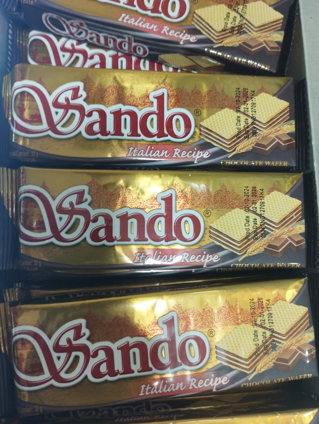 Sando Chocolate Wafer 32g