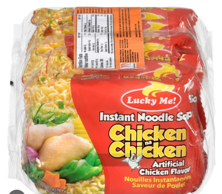 Lucky Chicken Noodles 6×55g