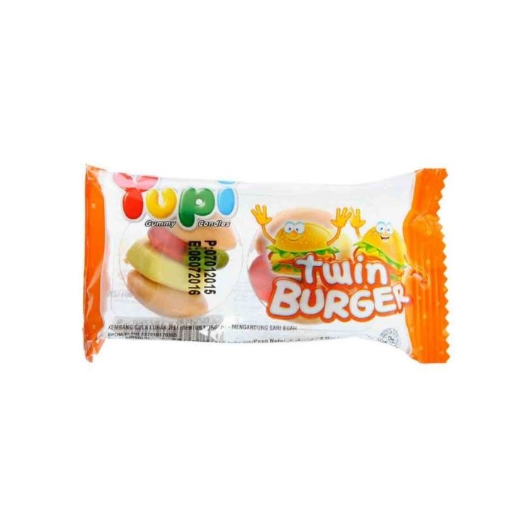 Yupi Twin Burger Gummy 14g