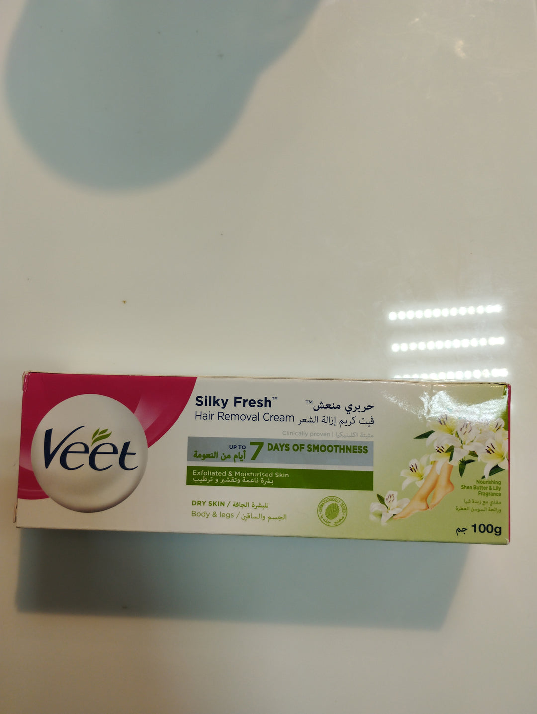 Veet Dry Skin Hair Removal Cream 100g