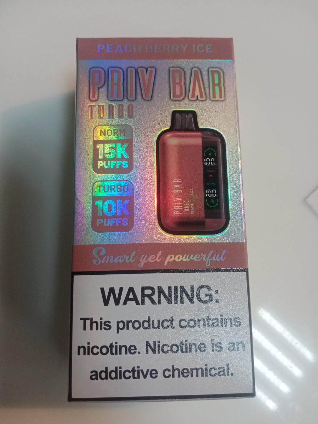 Priv Bar Peach Berry Ice