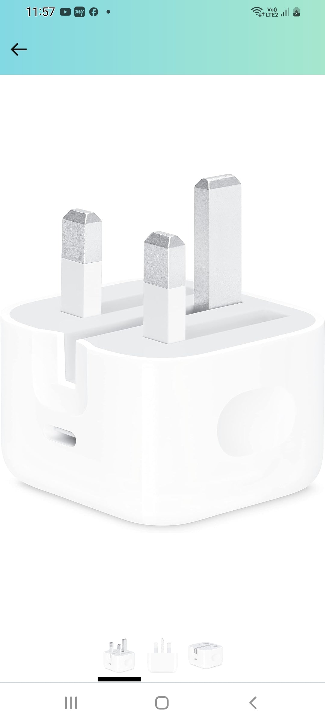 Iphone USB -C 20W power Adapter