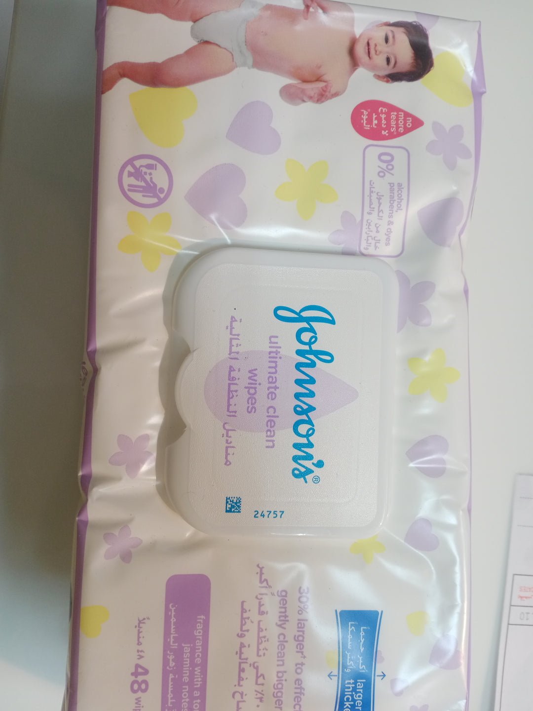 Johnson's wipes