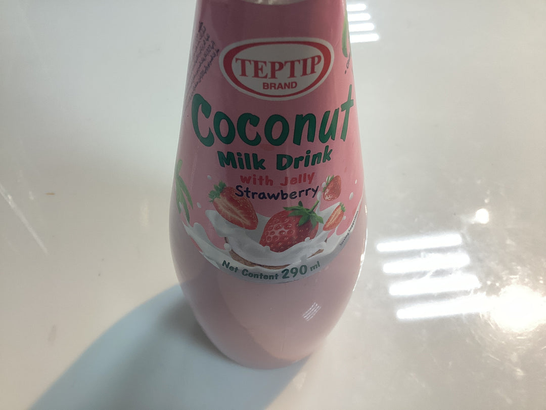 Teptip Coconut Milk Drink With Strawberry 290ml