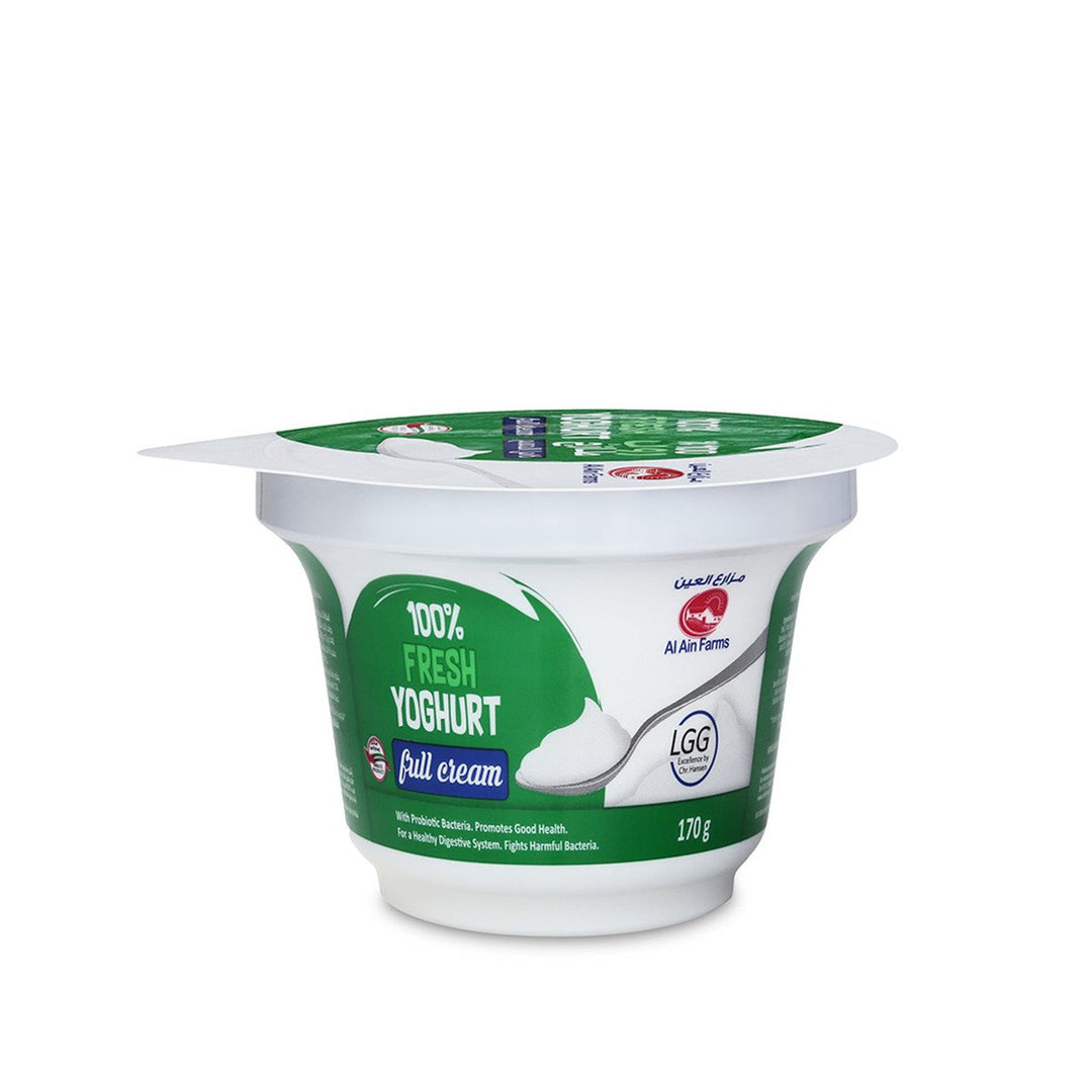 Fresh yoghurt  full cream 170 gm