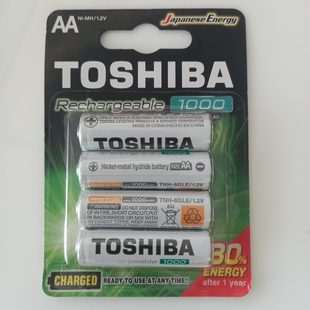 Toshiba Battery AA Rechargeable