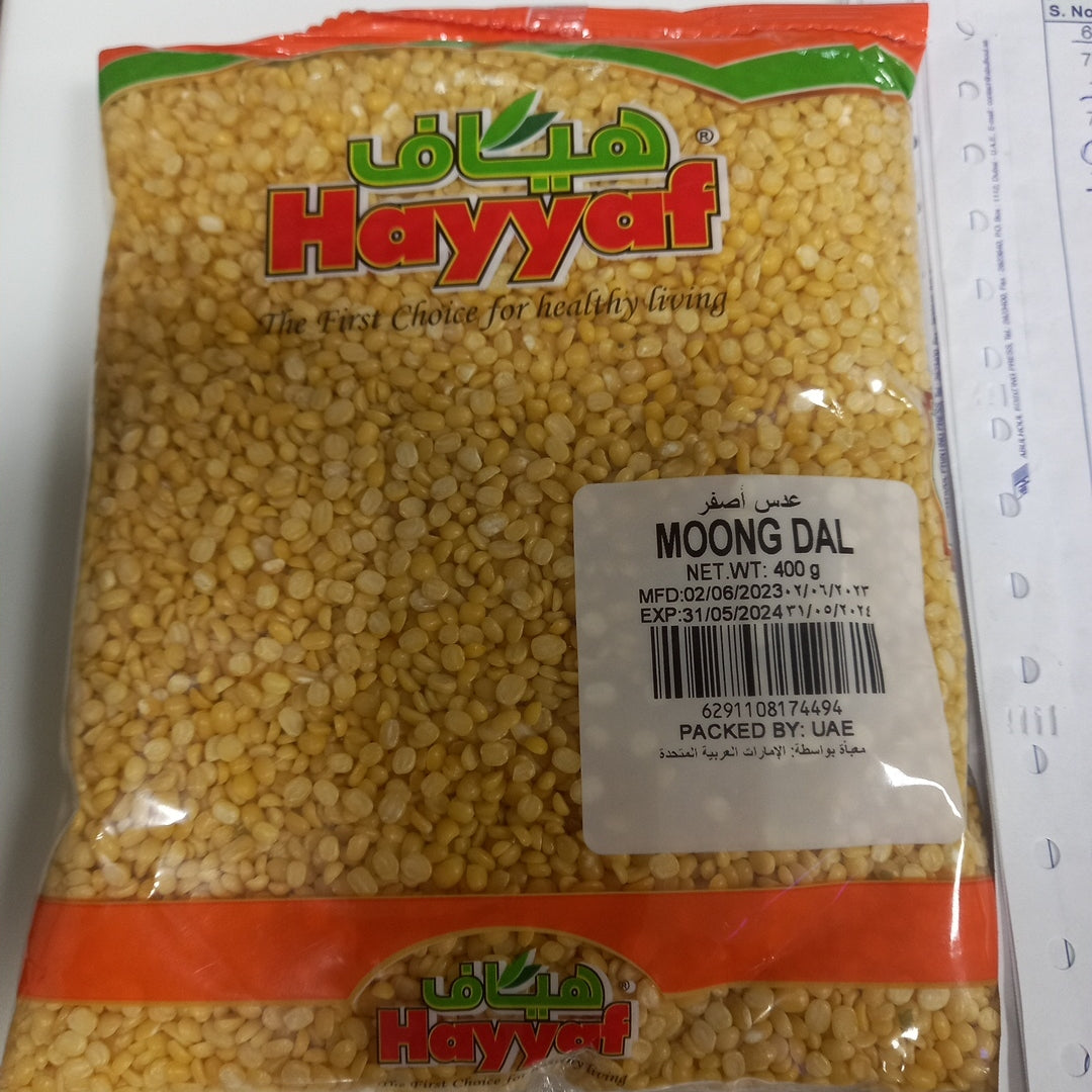 Hayyaf Moong Dal 400g