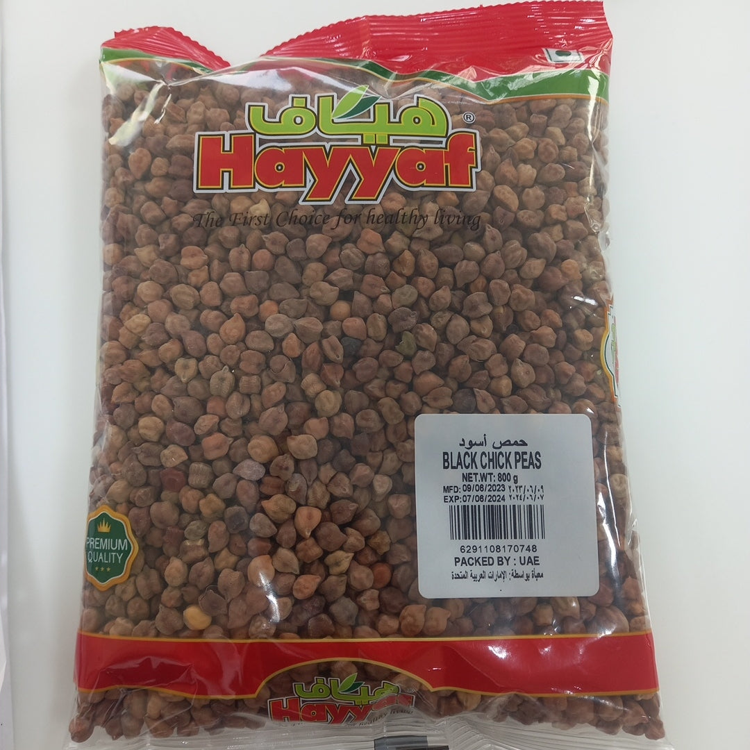 Hayyaf Black Chickpeas 800g