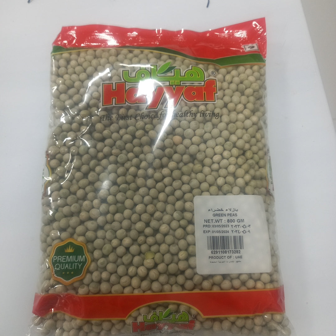 Hayyaf Green Peas 800g