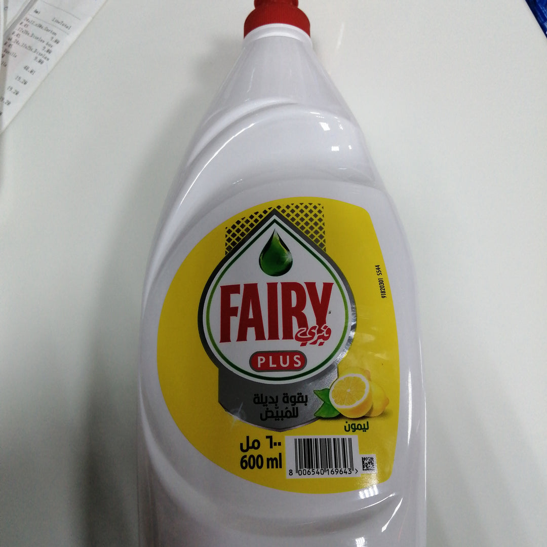 Fairy Plus Lemon 600ml