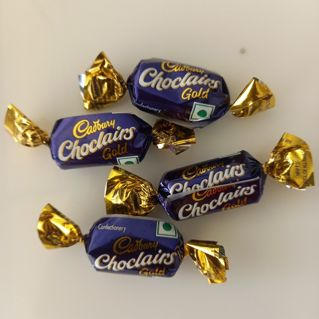 Catbury choclairs  gold 4 pc