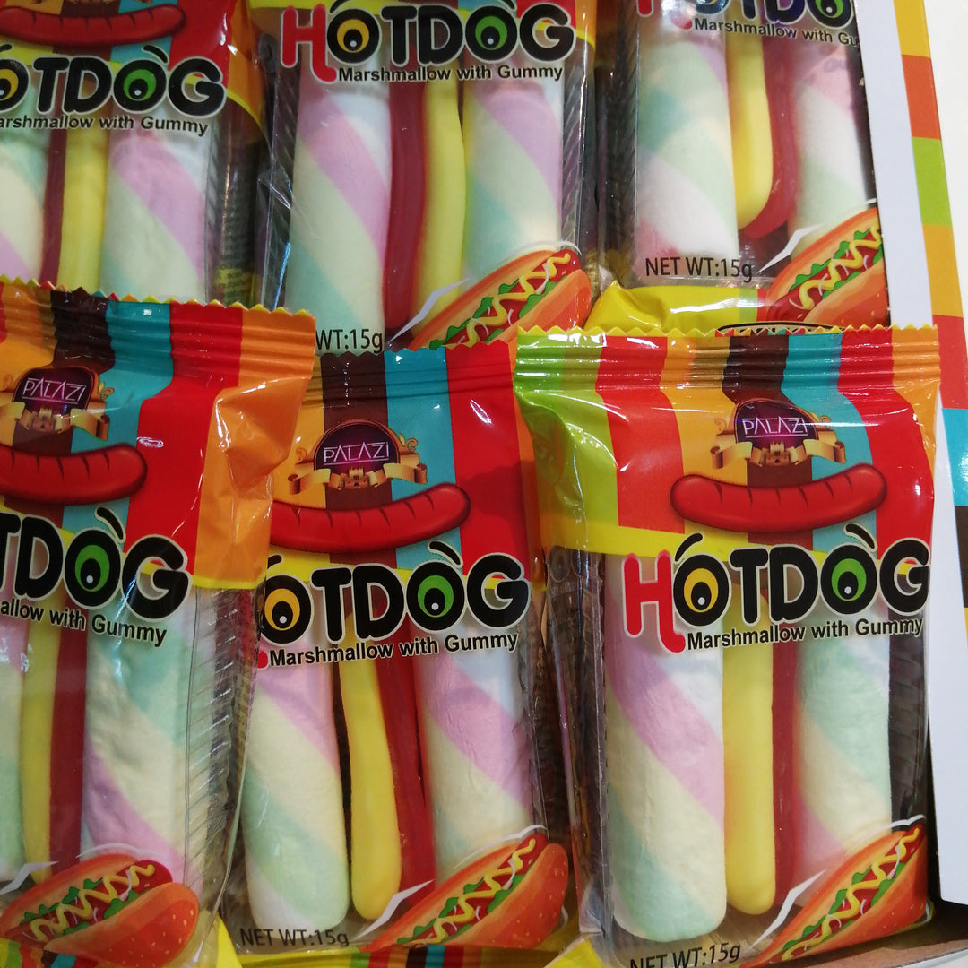 Hotdog Marsmallow w/Gummy 15g