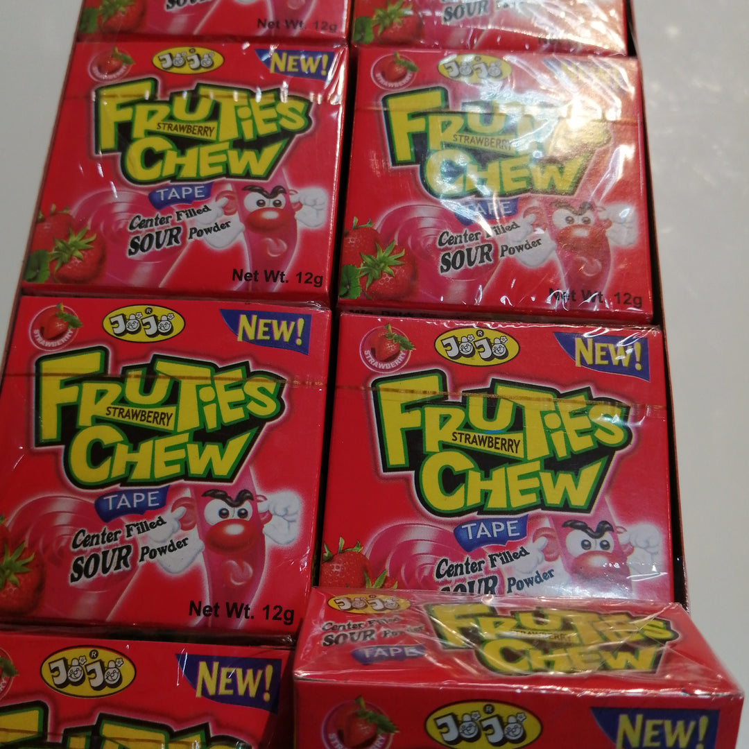 Jojo Fruties Strawberry Chew 12g