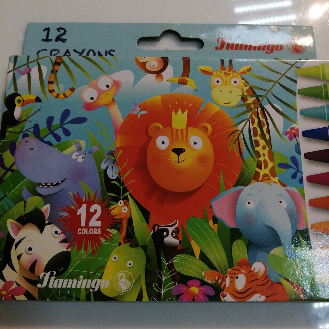 Falmingo Crayons 12Large