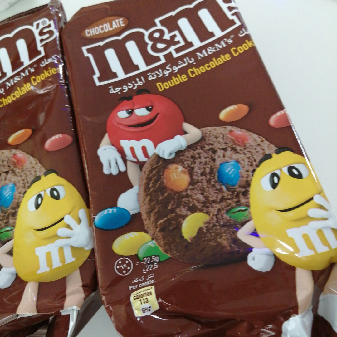 M&M Double Chocolate Cookies 180g