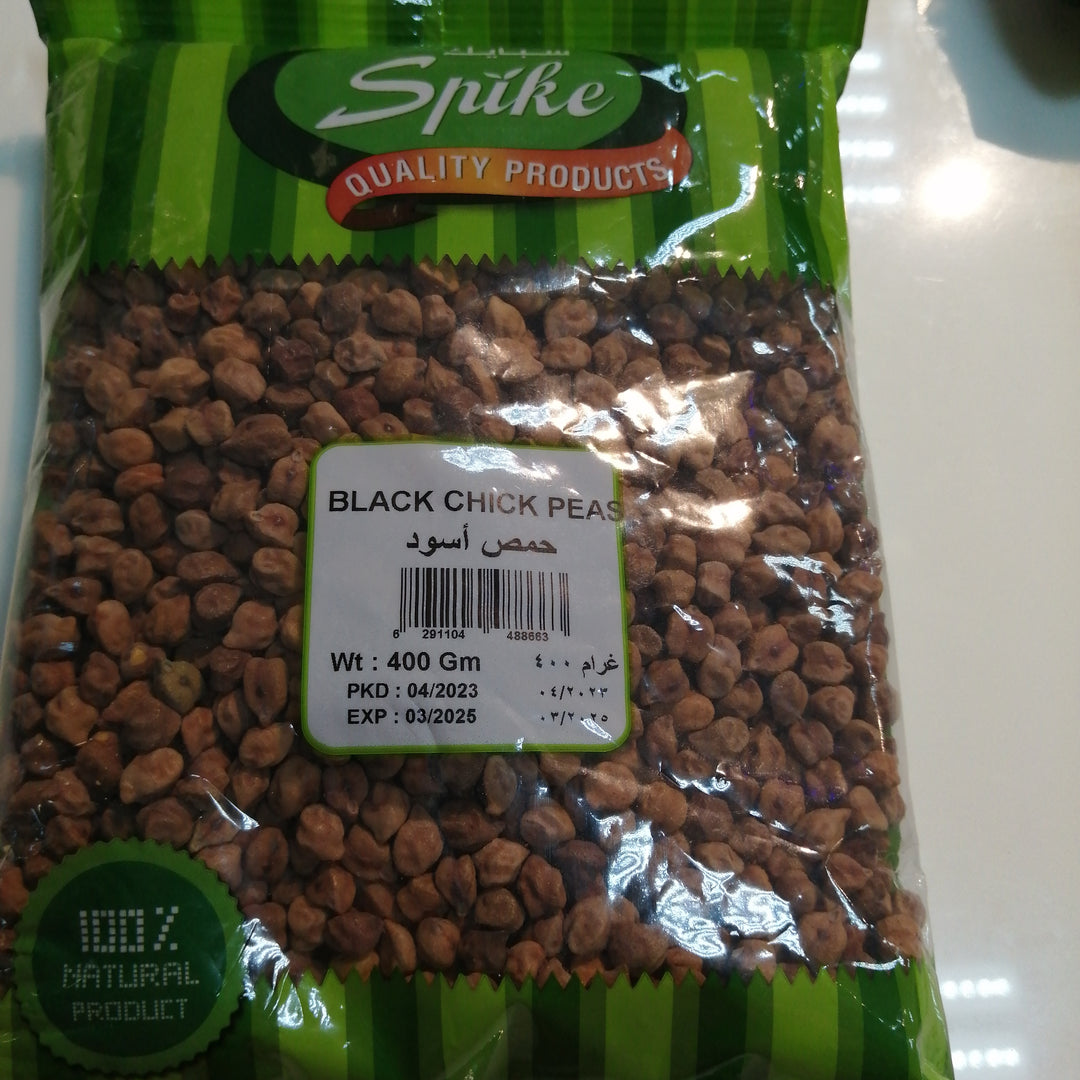 SPIKE BLACK CHIKPEAS  400G