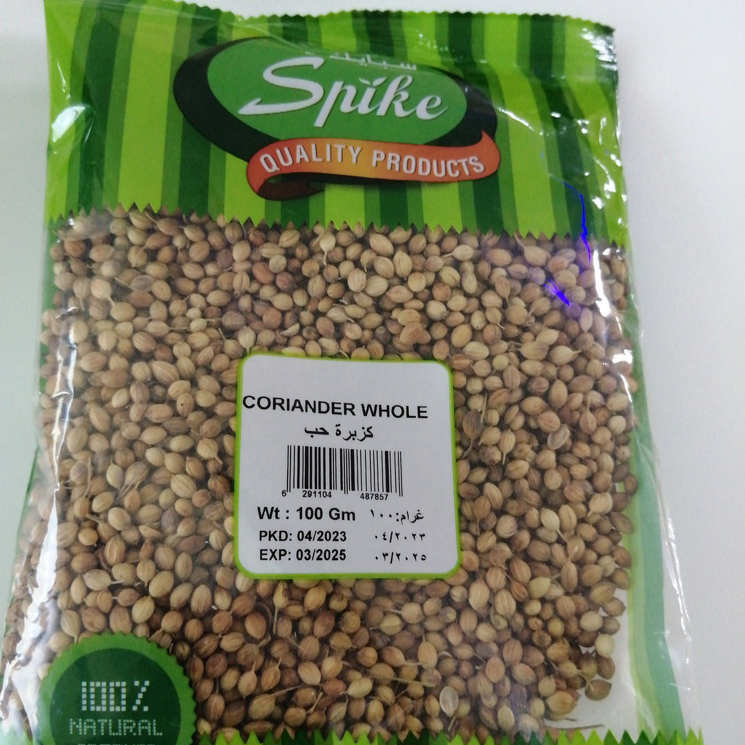 SPIKE CORIANDER WHOLE 100G