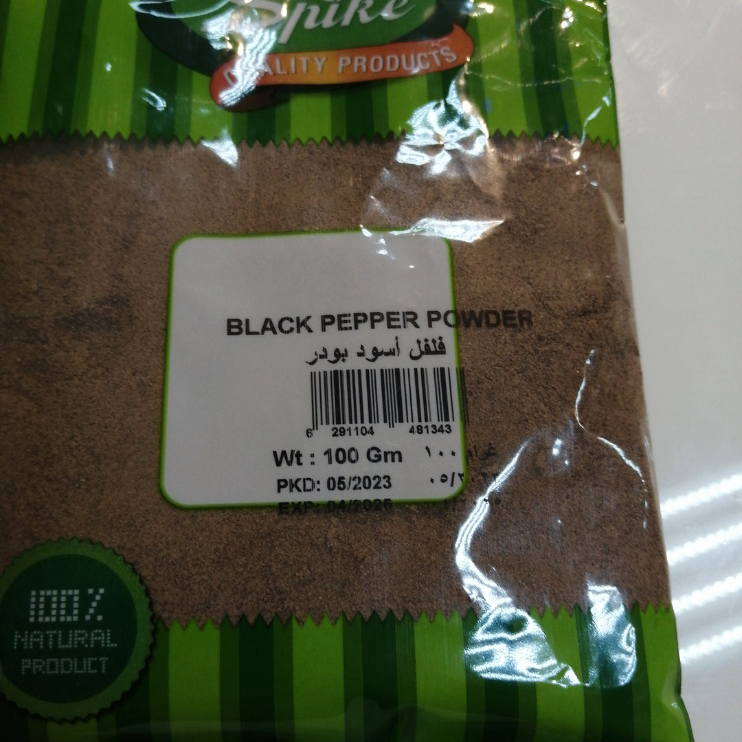 SPIKE BLACK PEPPER POWDER 100GM