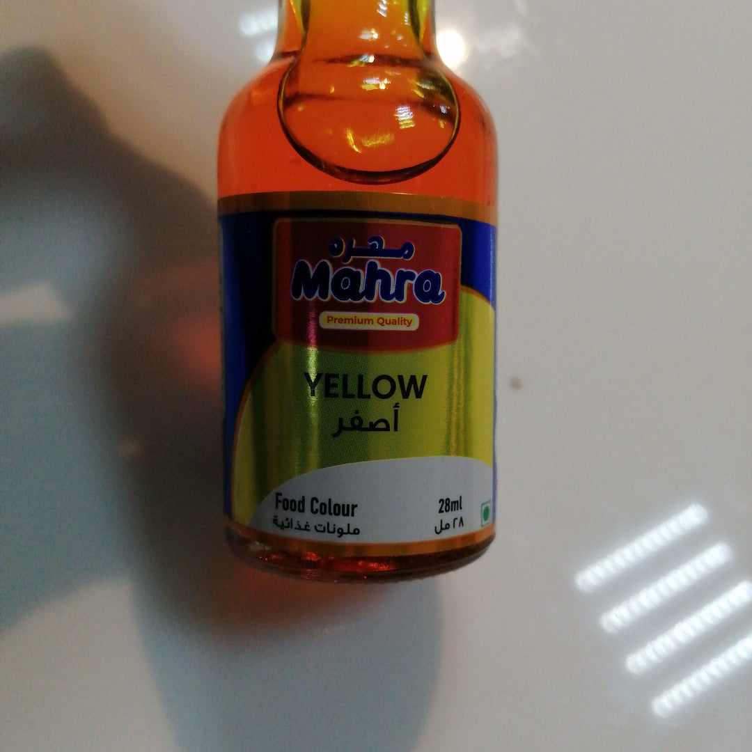MAHRA FOOD COLOR YELLOW 28ML