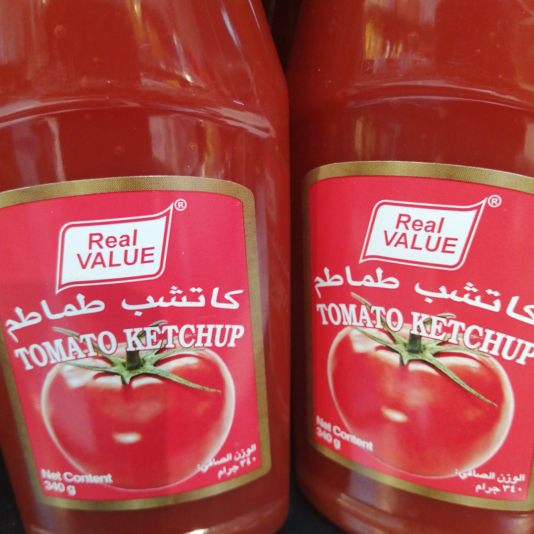 REAL VALUE Tomato Ketchup 340g