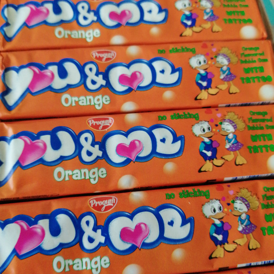 You&me Orange Gum 20g