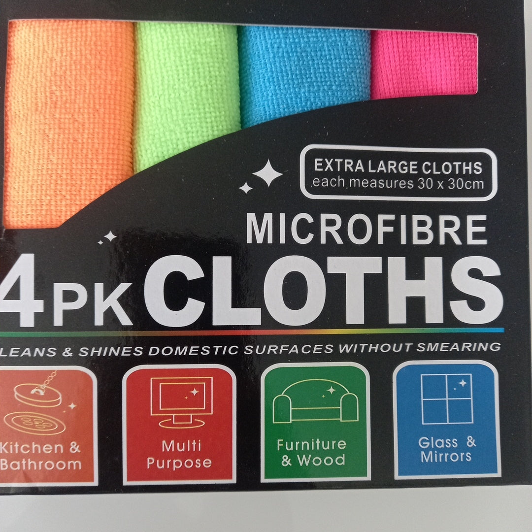 Microfibre Cloths (4pcs) 30x30