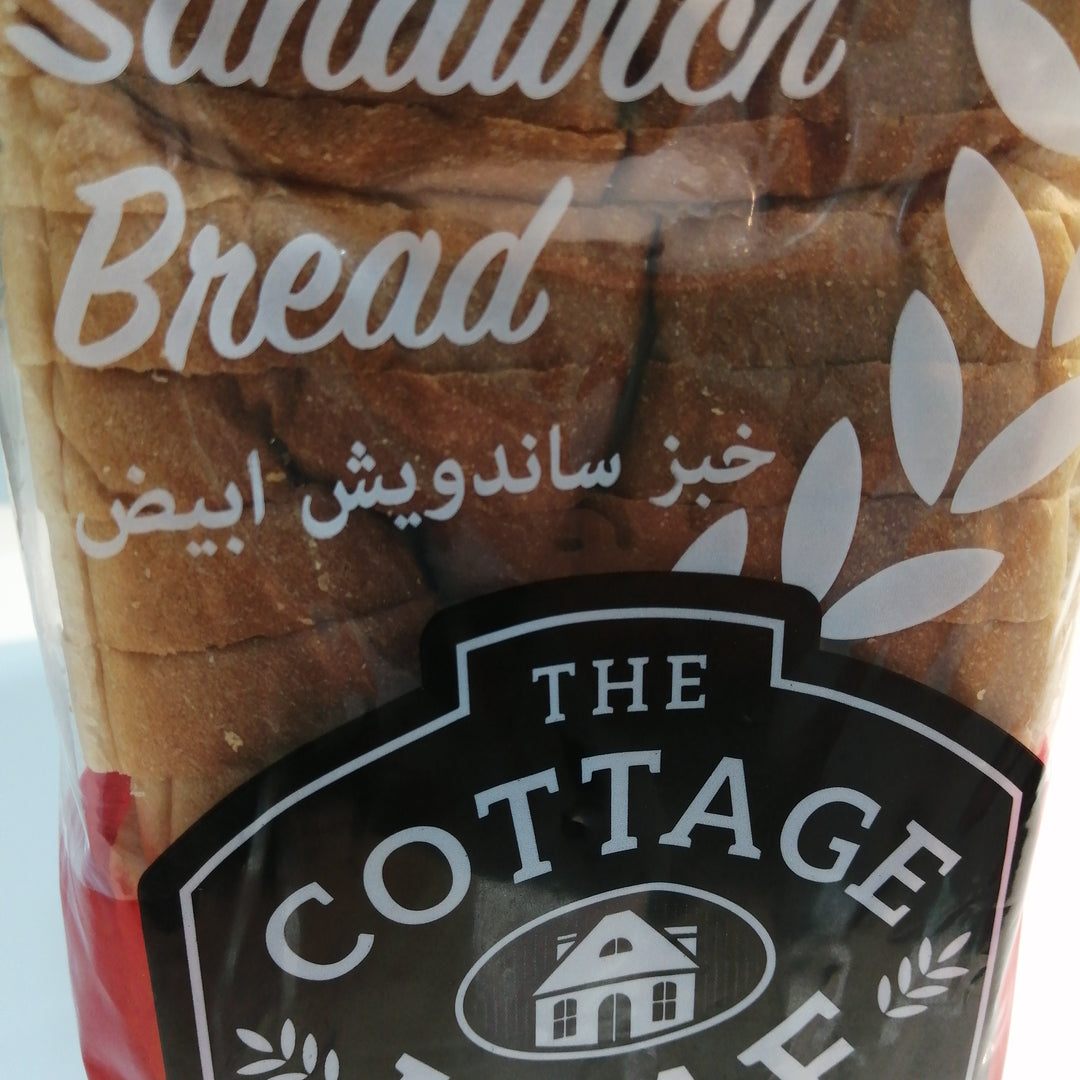 COTTAGE White Sliced Bread 600g