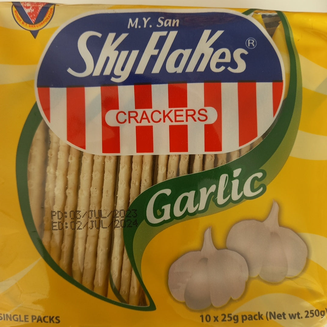 SkyFlakes Crackers Garlic 250g