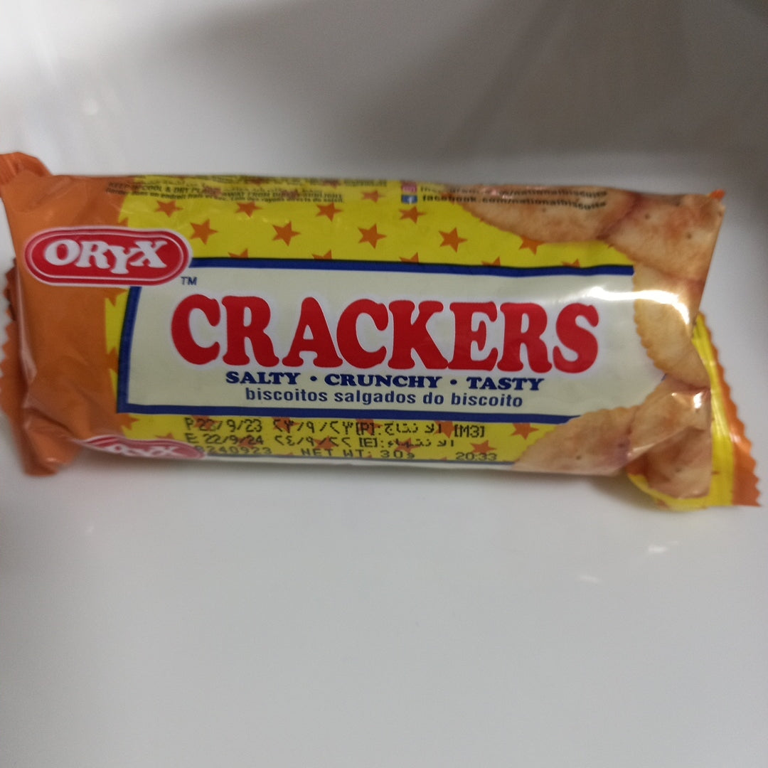 ORYX CRACKERS SALT 30gm