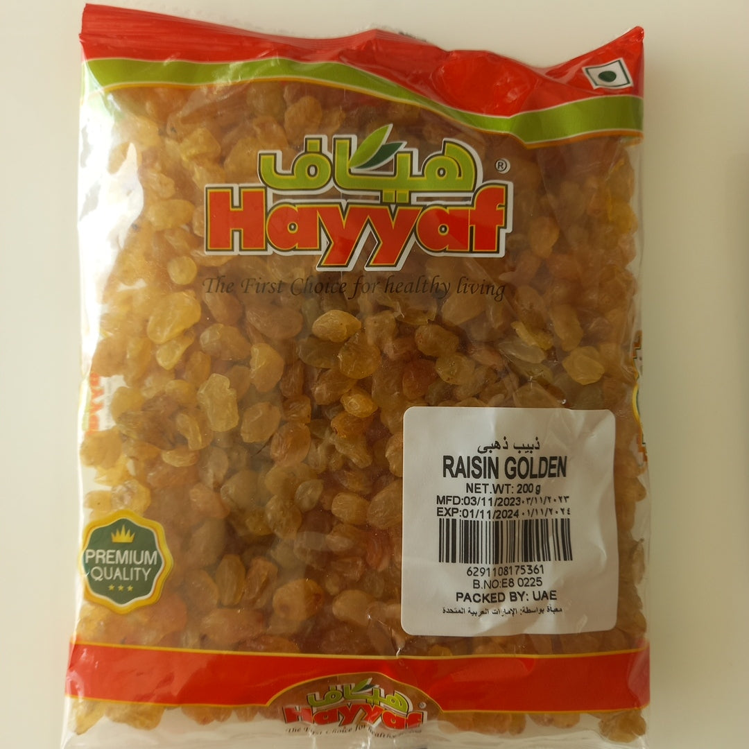 Hayyaf raisin golden 200gm