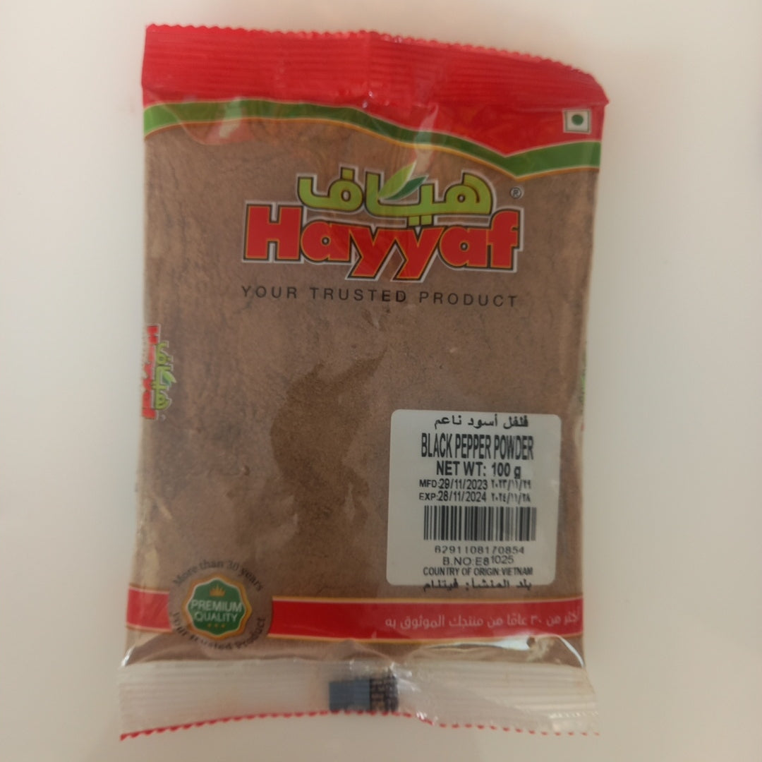 Hayyaf Black Pepper Powder 100g