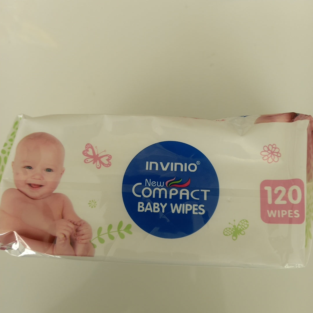 Invinio Compact Baby Wipes 450g