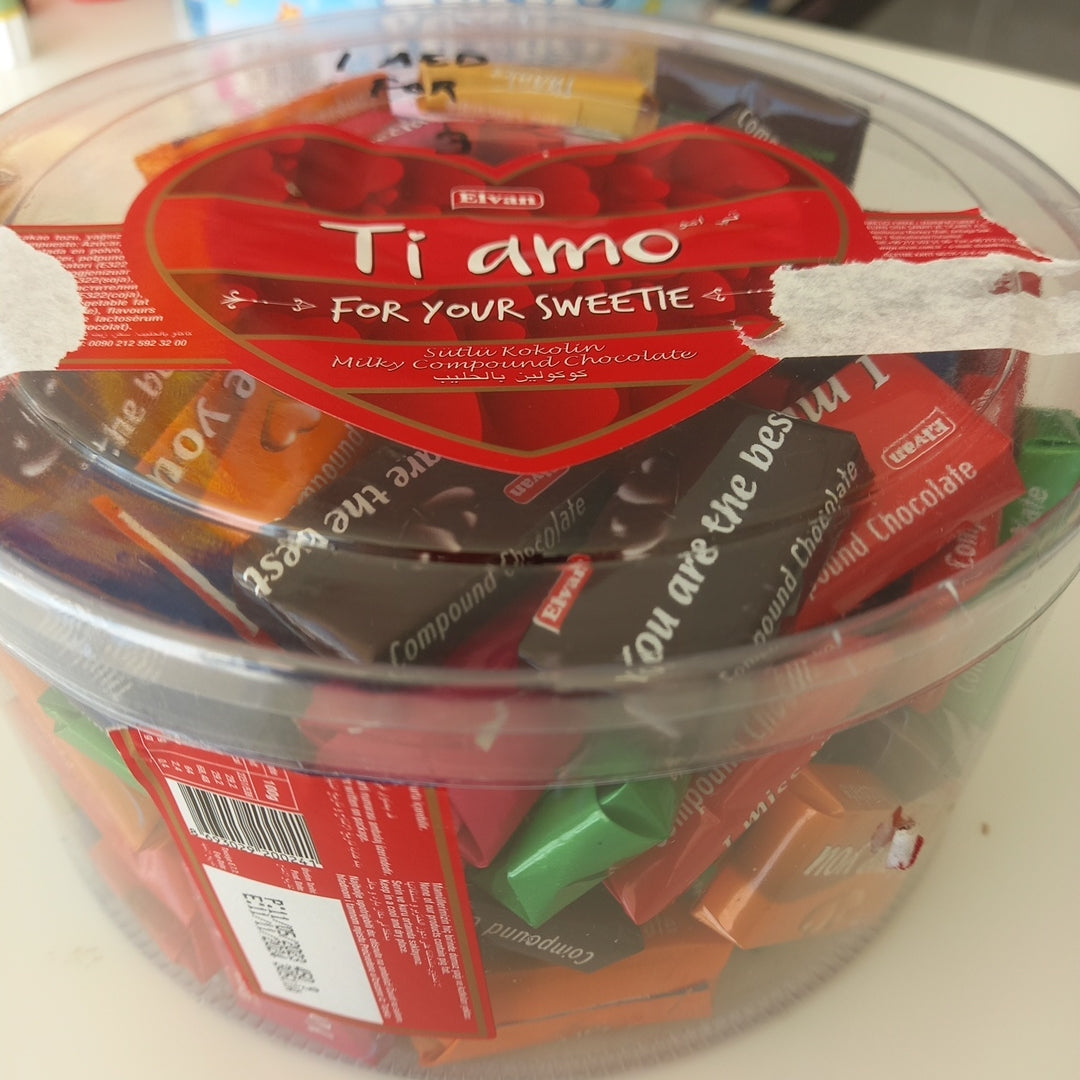 Elvan Ti amo chocolate 3pice