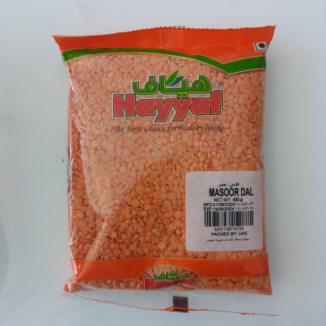 Hayyaf Masoor Dal 400GM