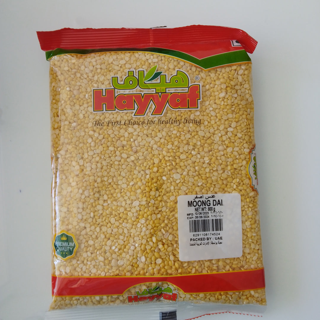 Hayyaf Moong Dal 800GM