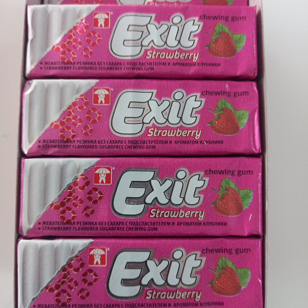 Exit Strawberry Chewing Gum 13.5g