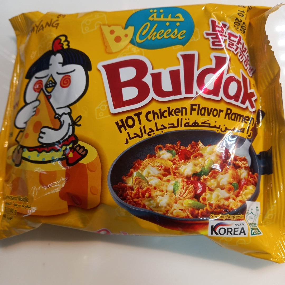 Buldak Hot Chicken Cheese Flavor Ramen 140g