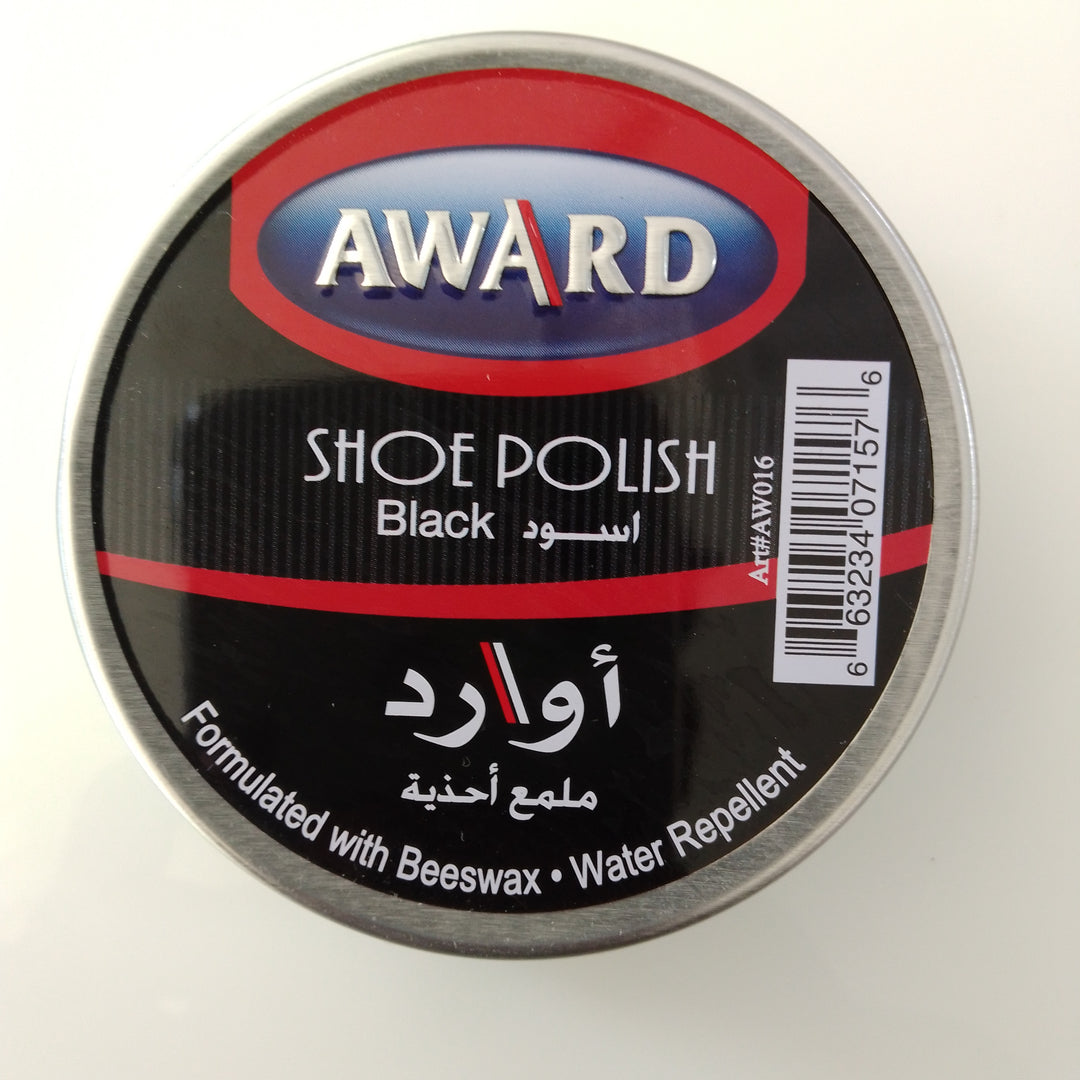 Award Shoe Polish Black 40g